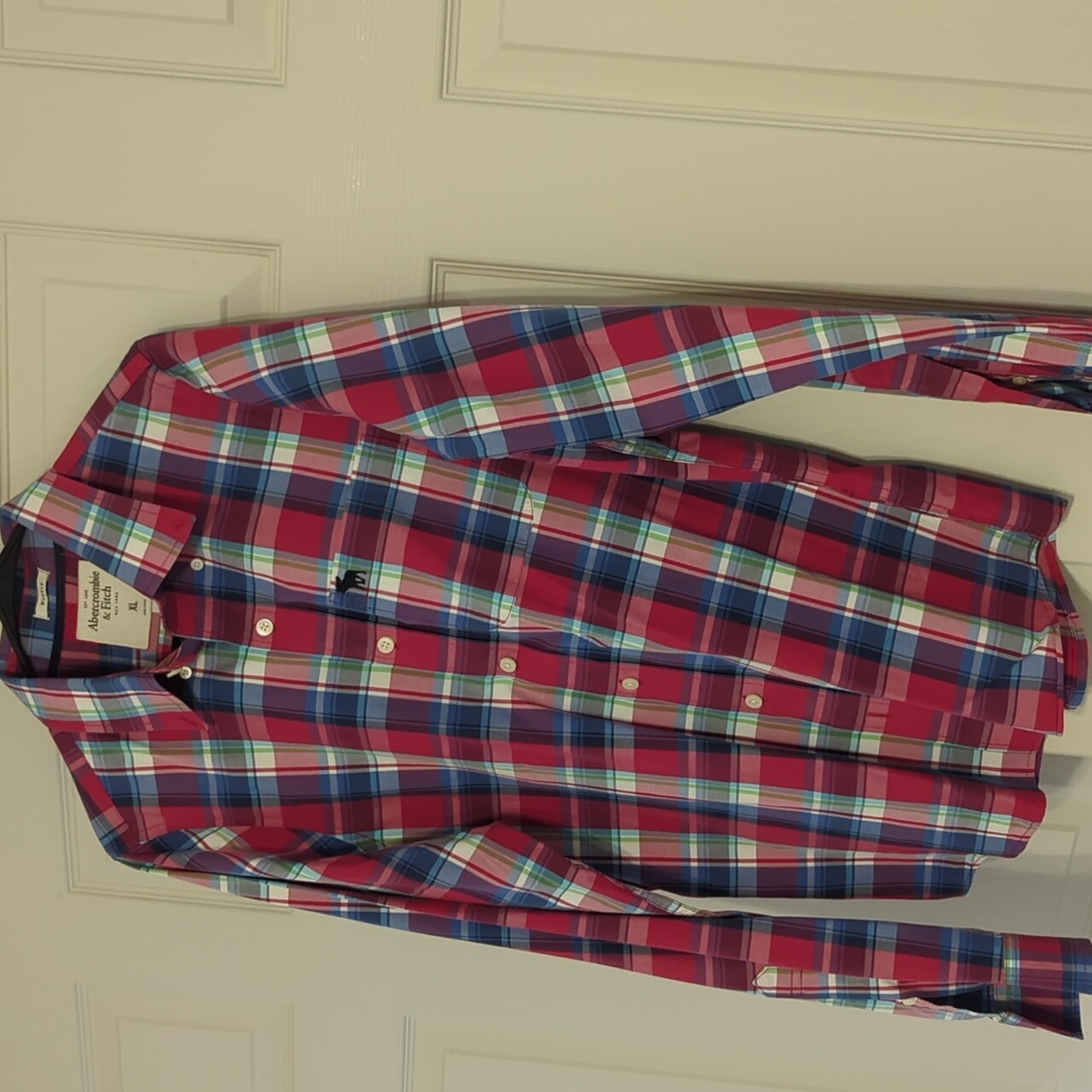 Abercrombie and Fitch Plaid Button Down